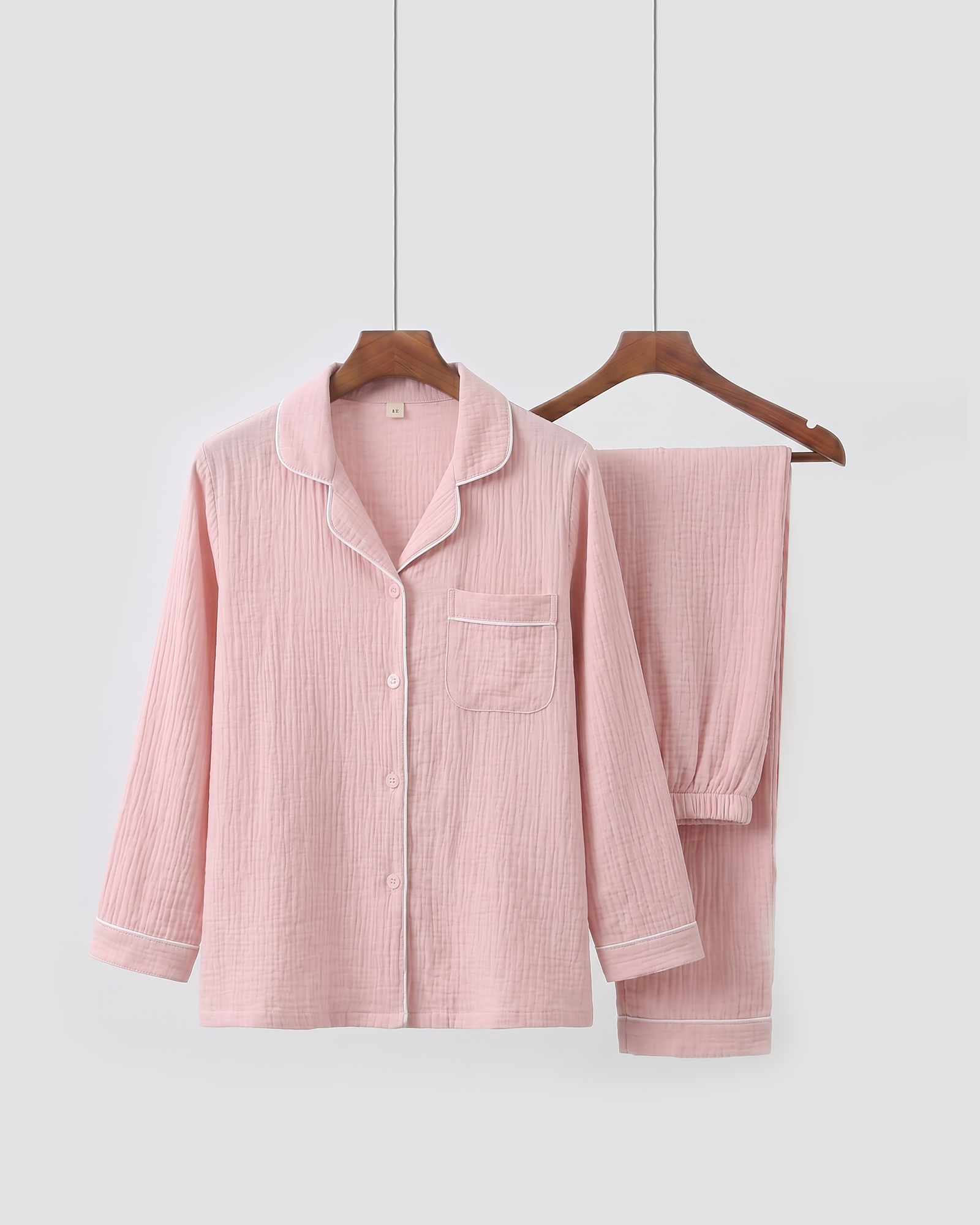 The Long Sleeve - 100% Muslin Cotton Pajama