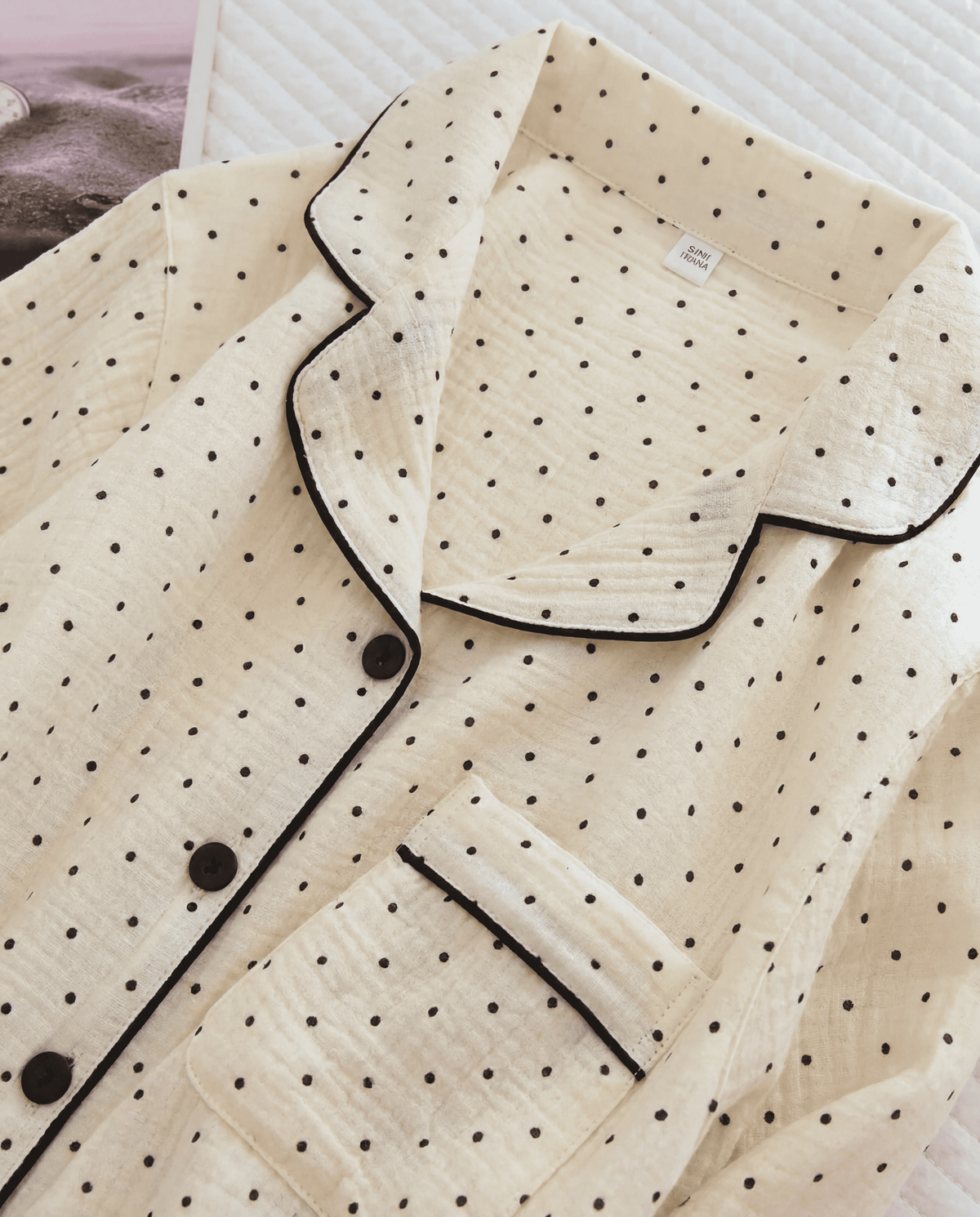 The Muslin Dot - 100% Muslin Cotton Pajama