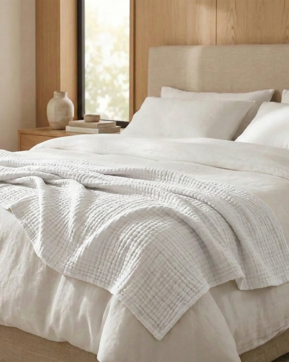 The Monogrammed Blanket - 100% Muslin Cotton