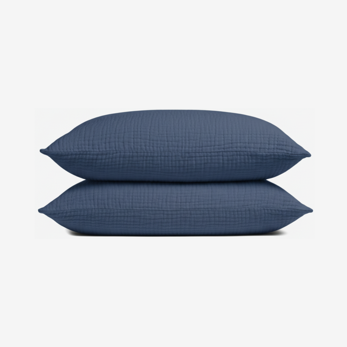 Muslin Cotton Pillowcase Set (2 Pcs)