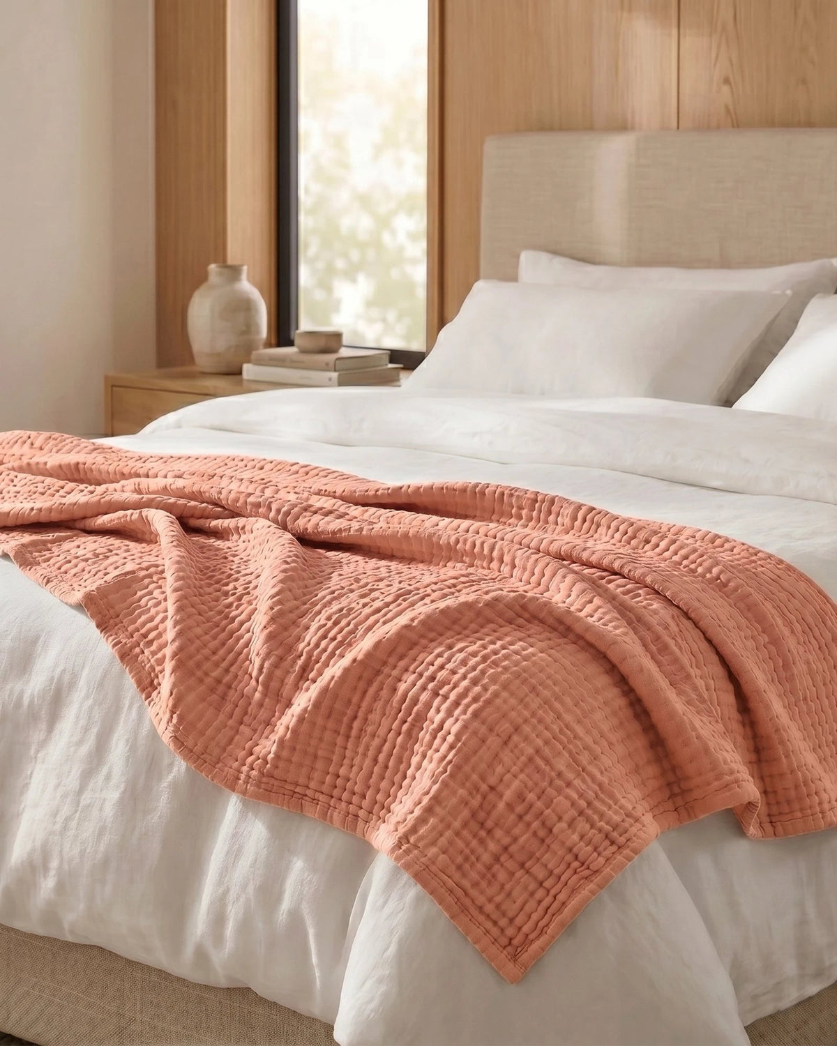 The Monogrammed Blanket - 100% Muslin Cotton