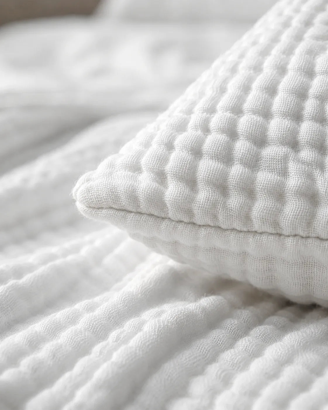 Muslin Cotton Bed Set - 100% Pure Muslin Cotton (2-Pc)