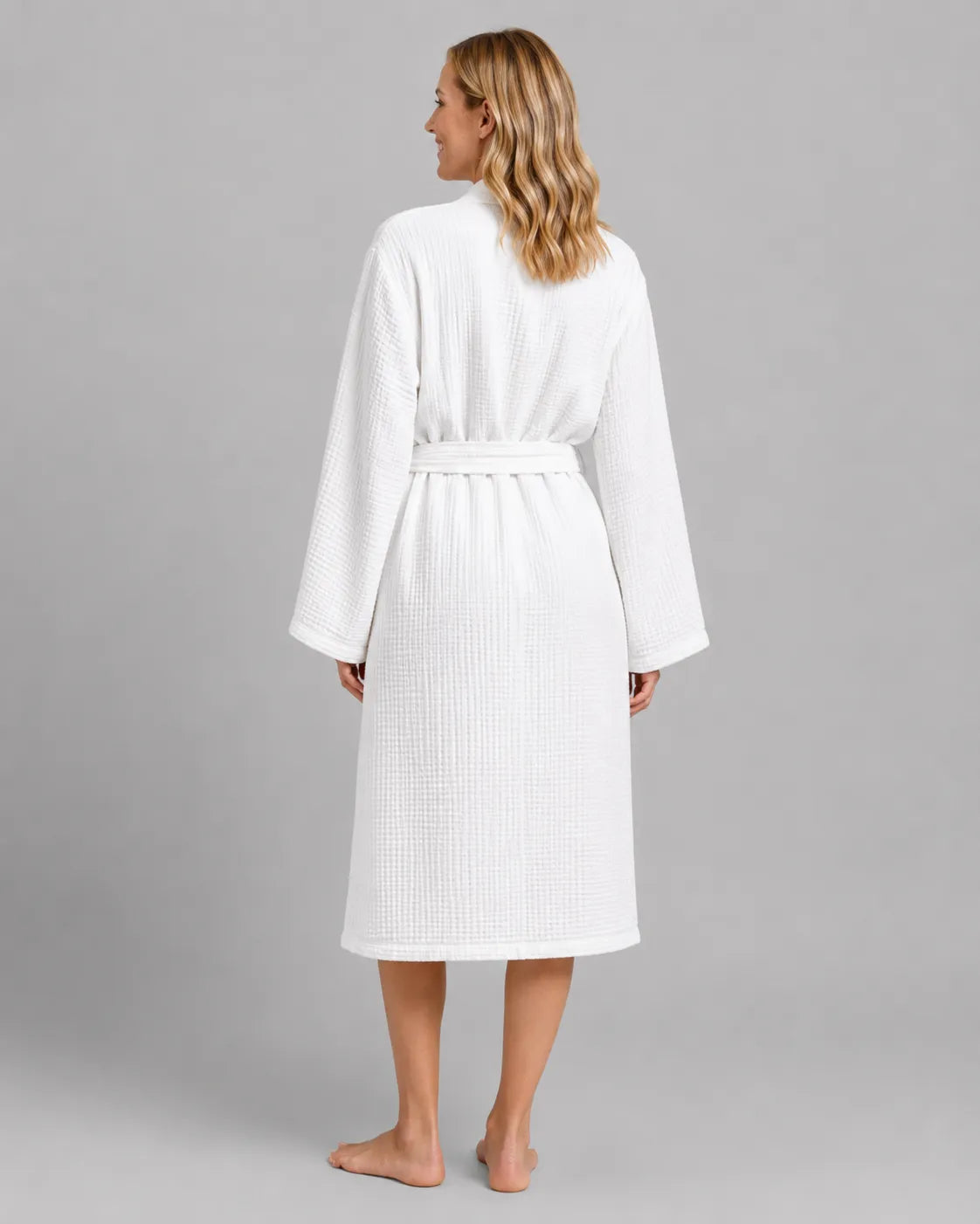 The All-Season Bathrobe - 100% Muslin Cotton