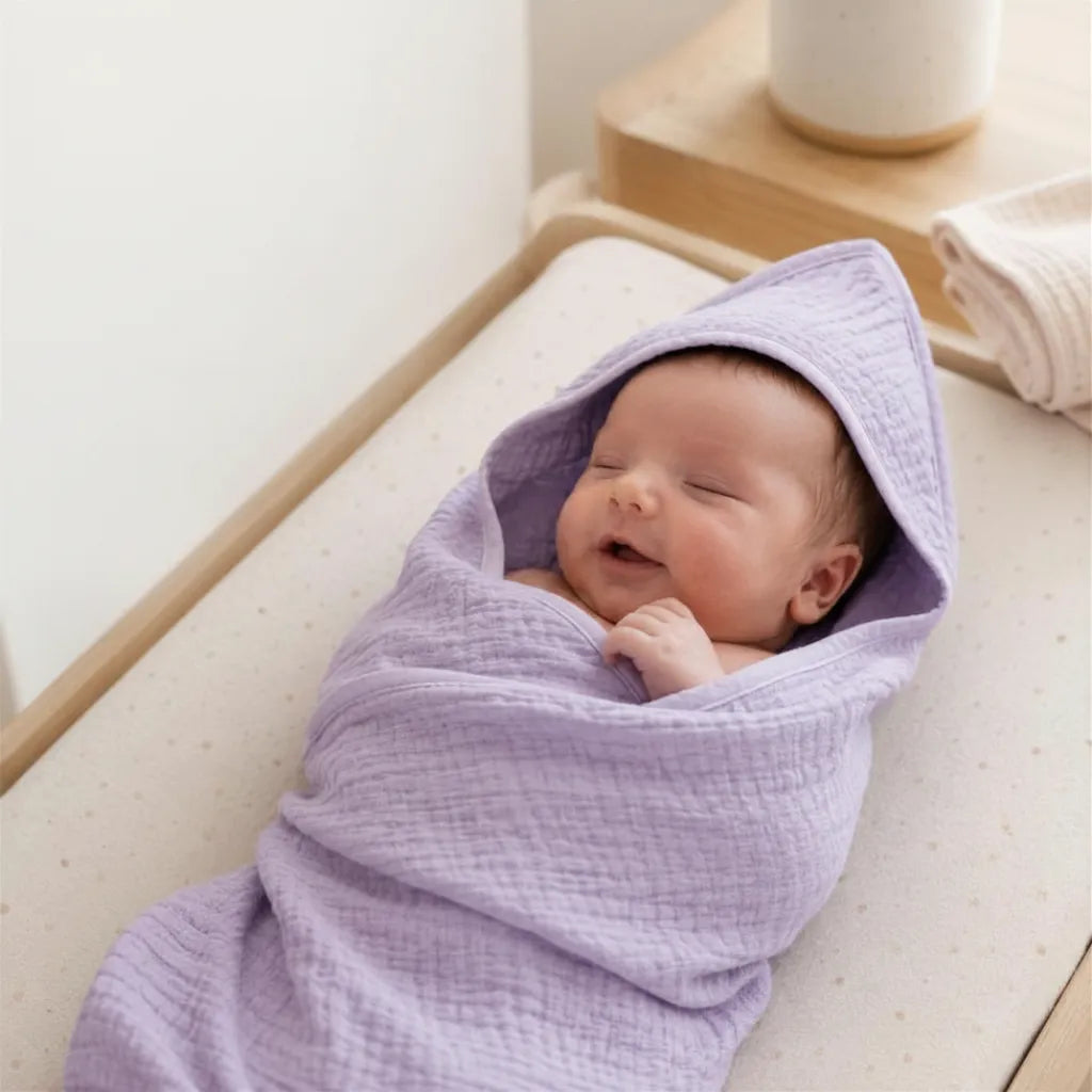 Muslin Hooded Towel