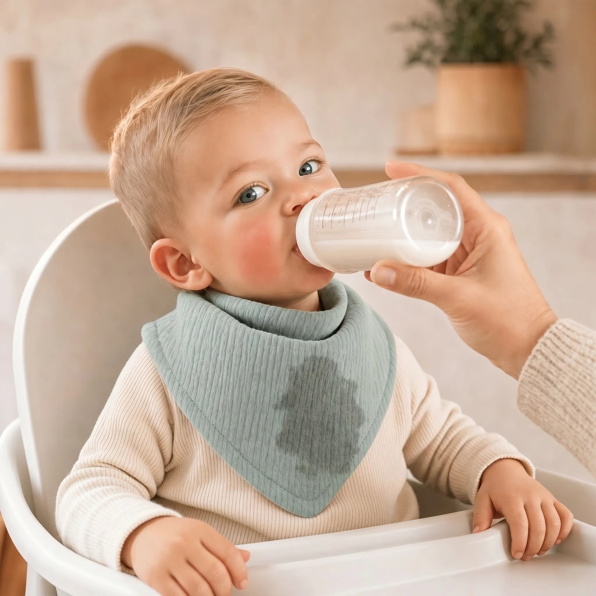 The Muslin Baby Bibs