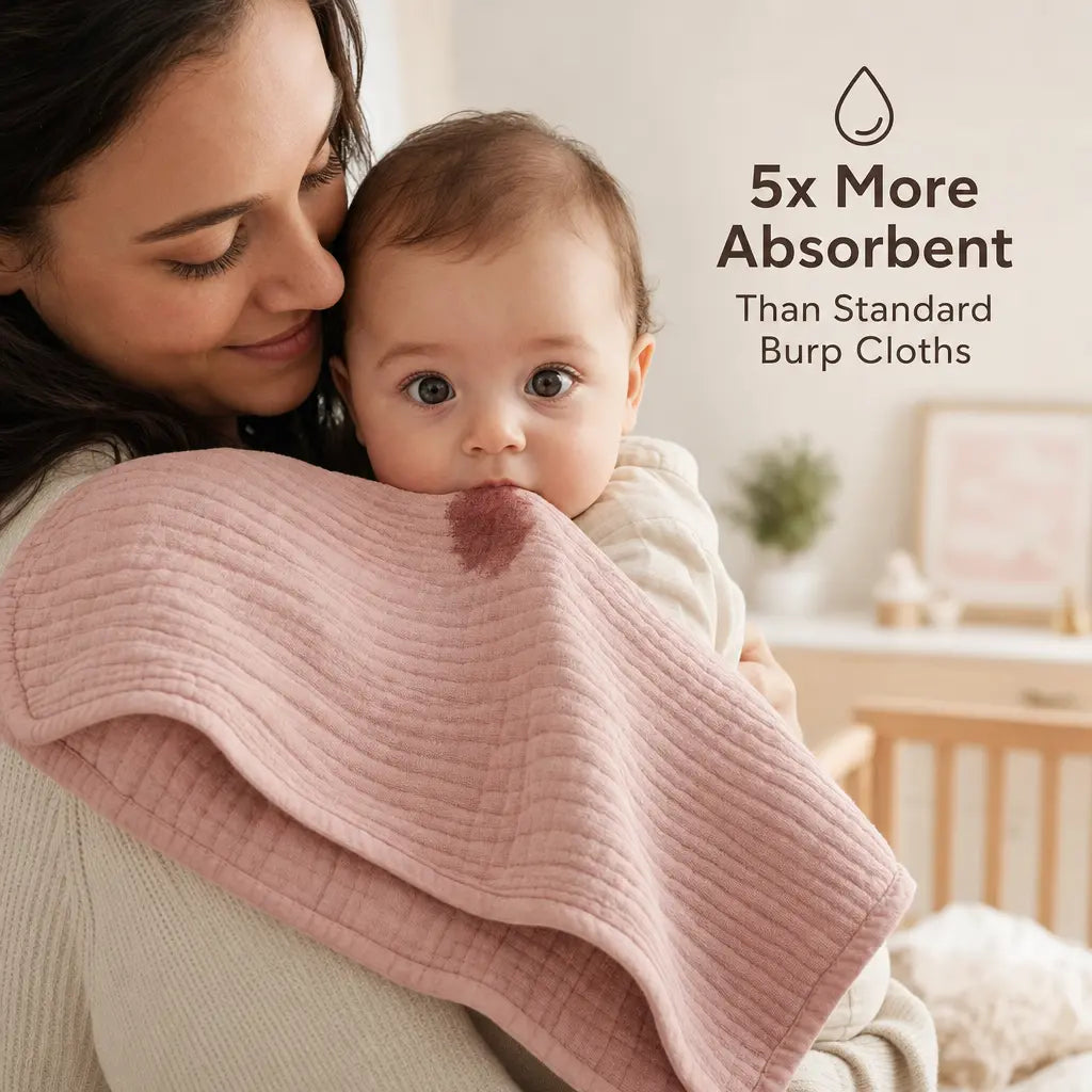 The Muslin Burp Cloths