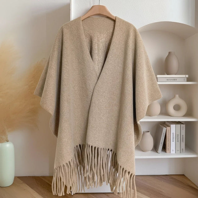 The Fleece Tassel Shawl (B1G1)