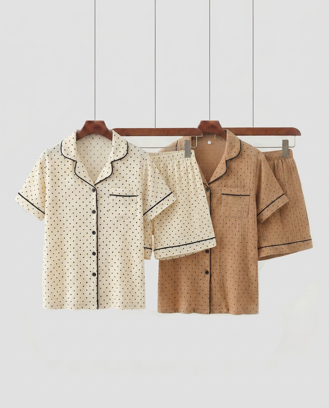 The Muslin Dot - 100% Muslin Cotton Pajama