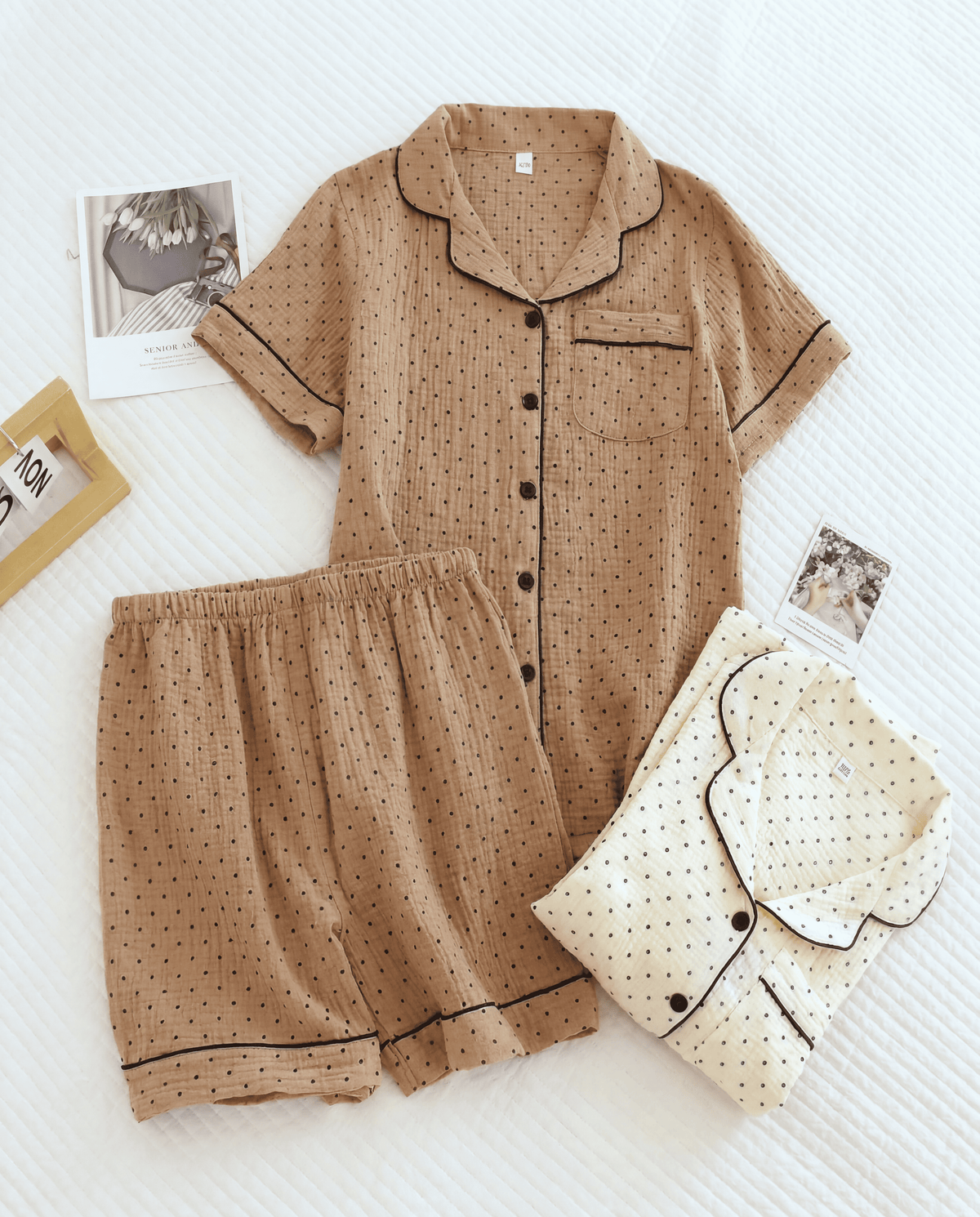 The Muslin Dot - 100% Muslin Cotton Pajama