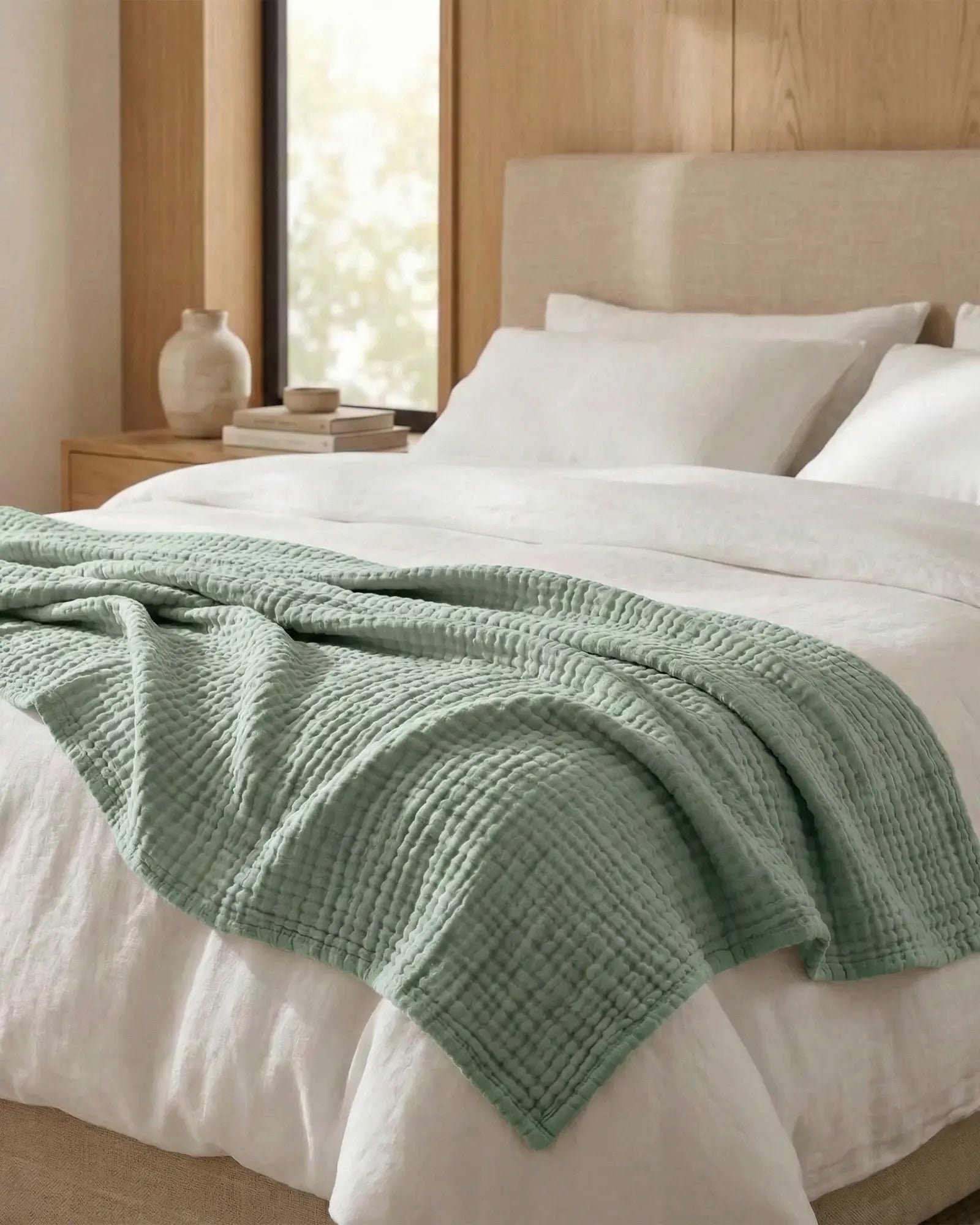The Monogrammed Blanket - 100% Muslin Cotton