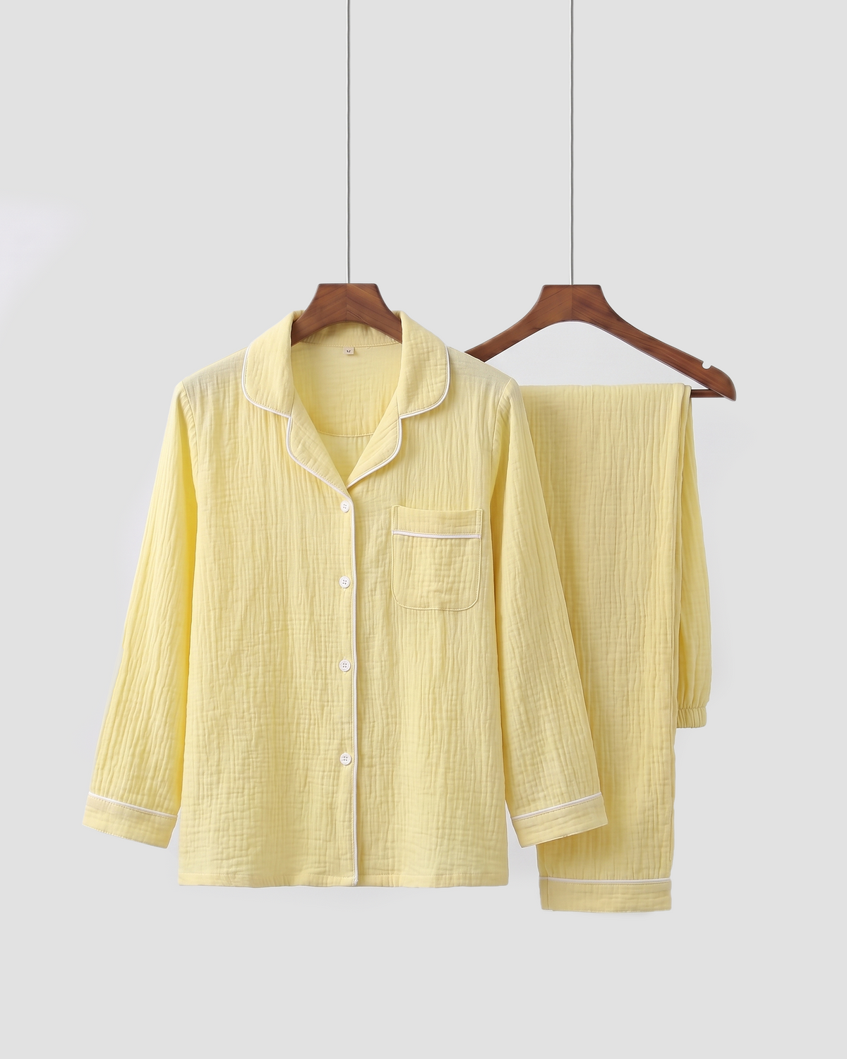 The Long Sleeve - 100% Muslin Cotton Pajama