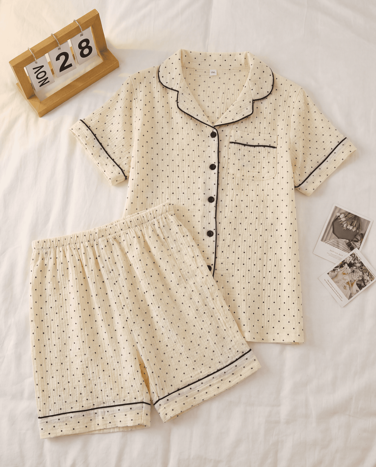 The Muslin Dot - 100% Muslin Cotton Pajama
