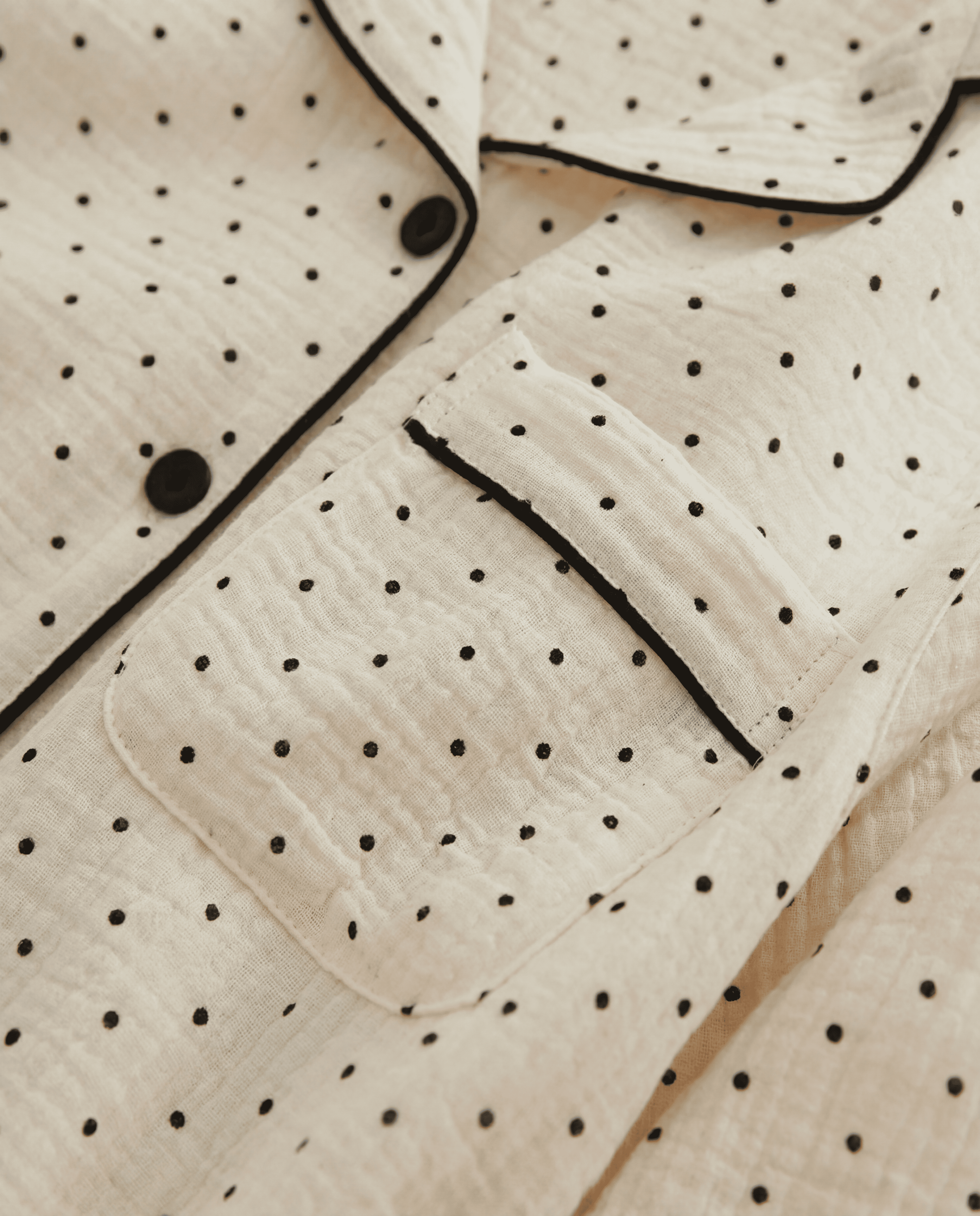 The Muslin Dot - 100% Muslin Cotton Pajama
