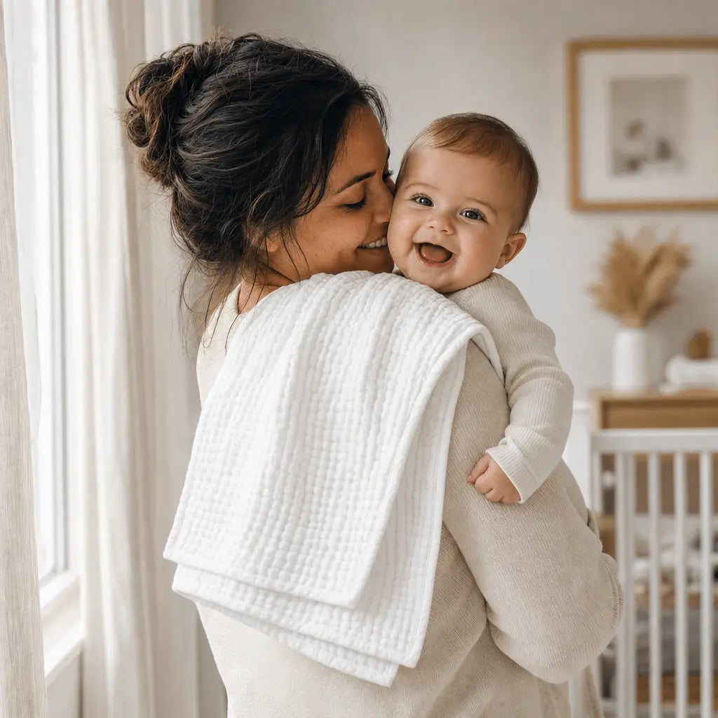 The Muslin Burp Cloths