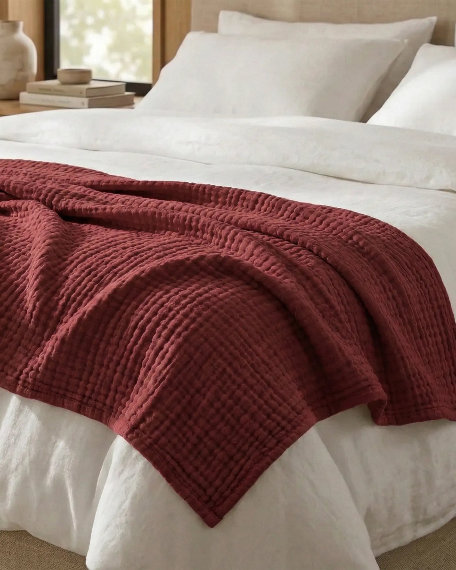 The Monogrammed Blanket - 100% Muslin Cotton