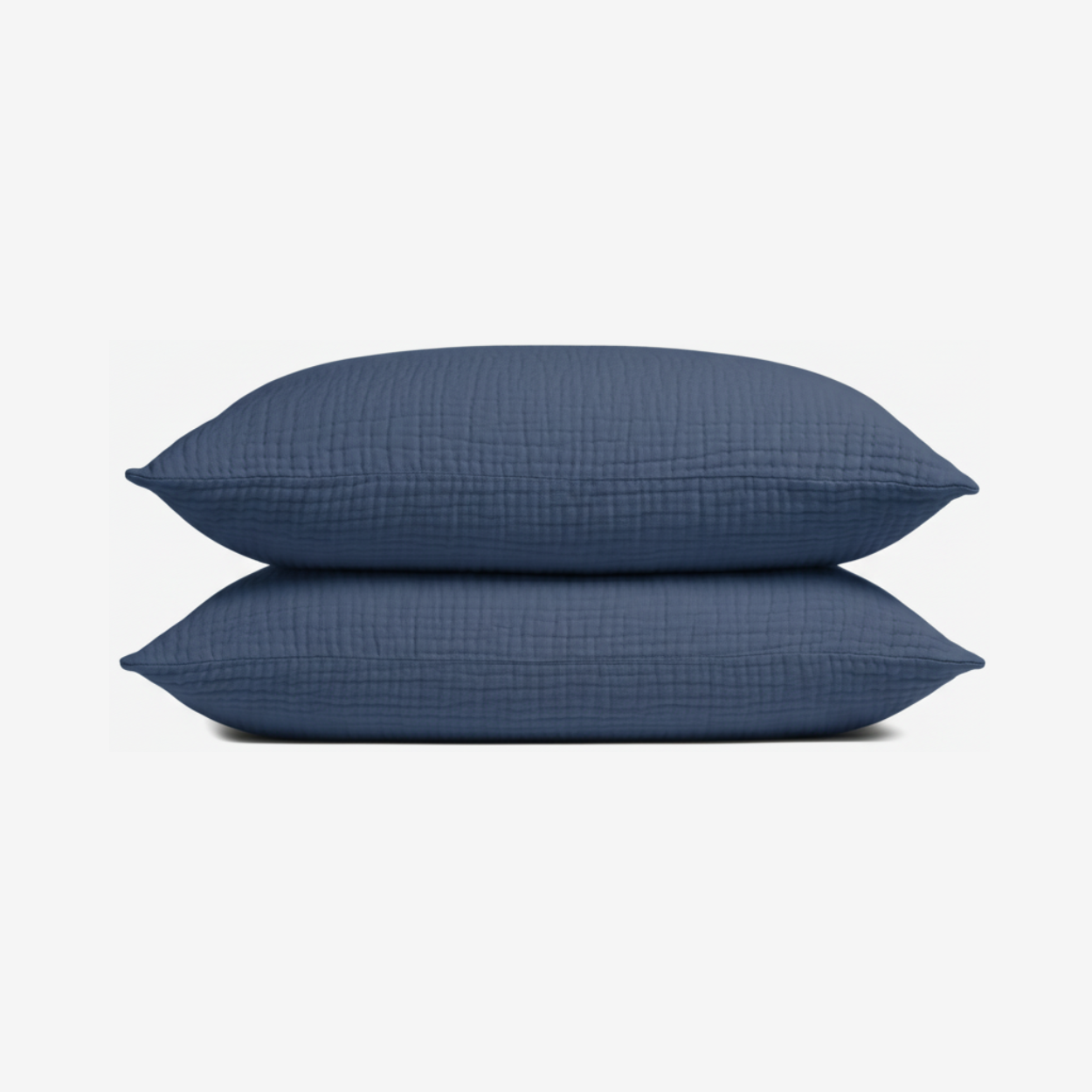 Muslin Cotton Pillowcase Set (2 Pcs)
