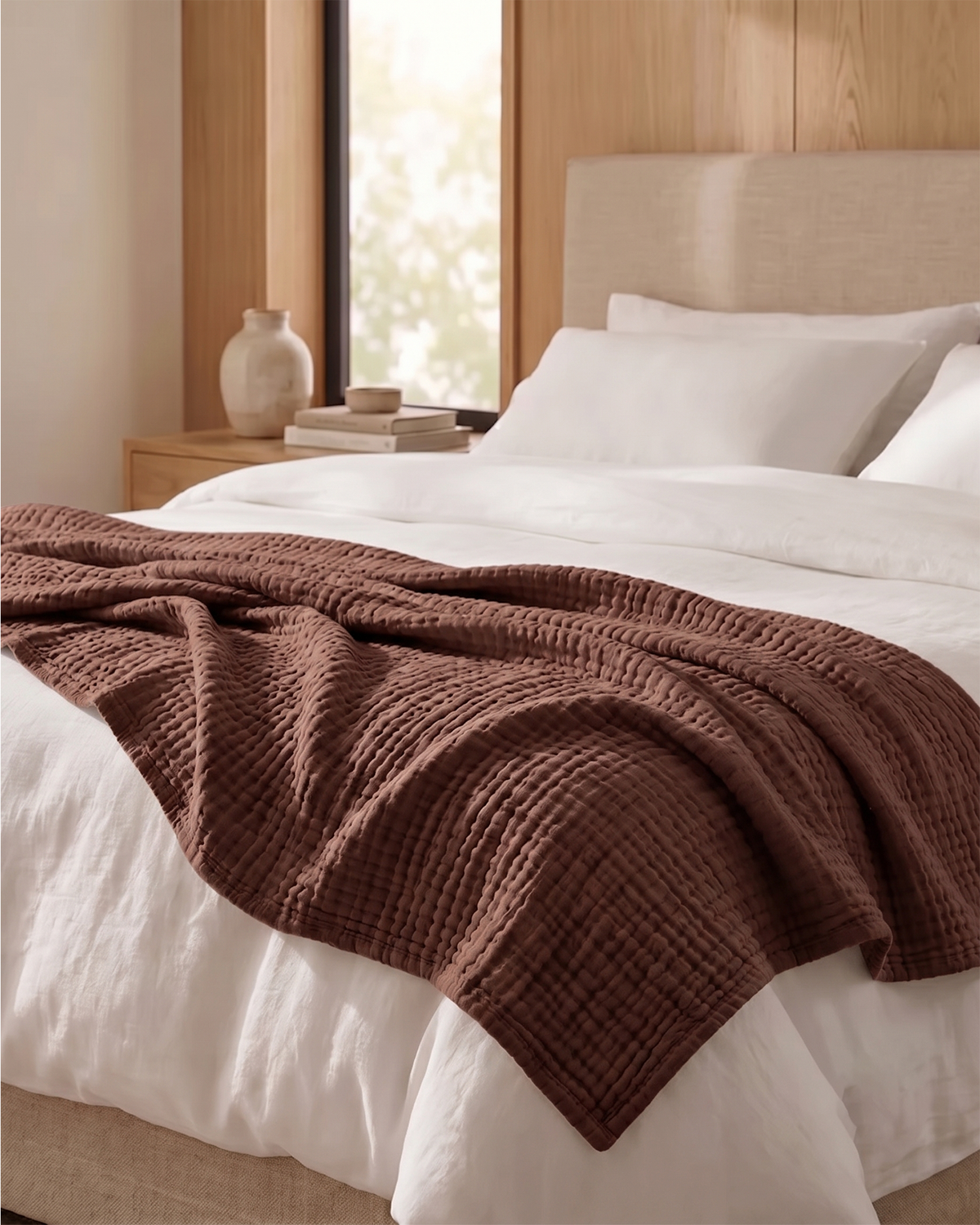 The Monogrammed Blanket - 100% Muslin Cotton