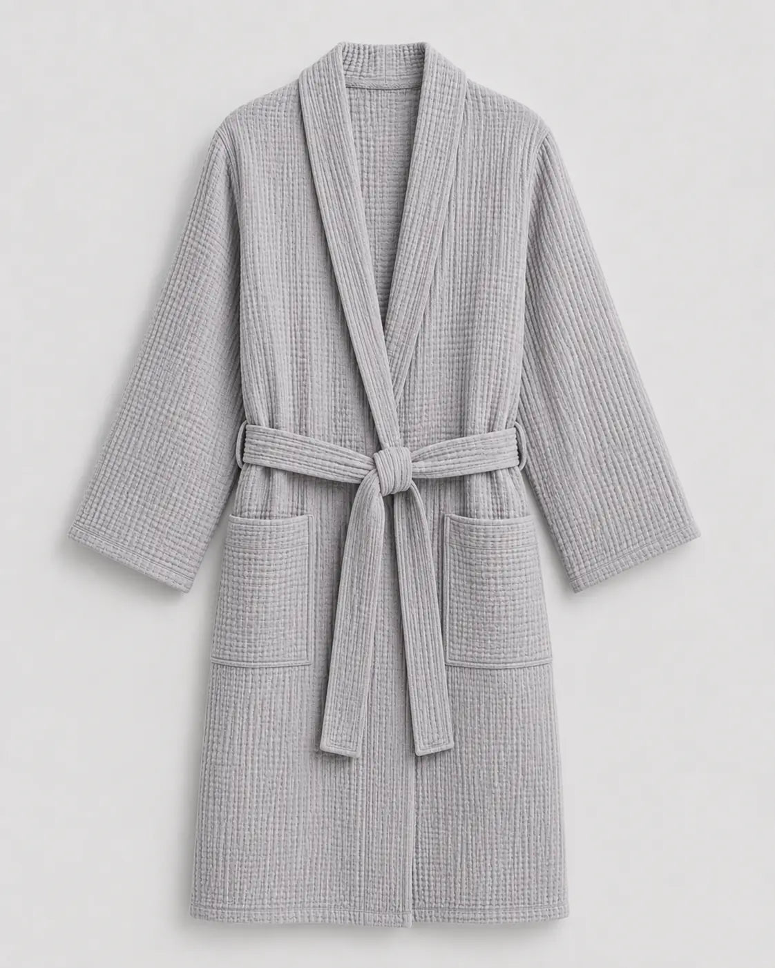 The Four-Seasons Bathrobe - 100% Muslin Cotton