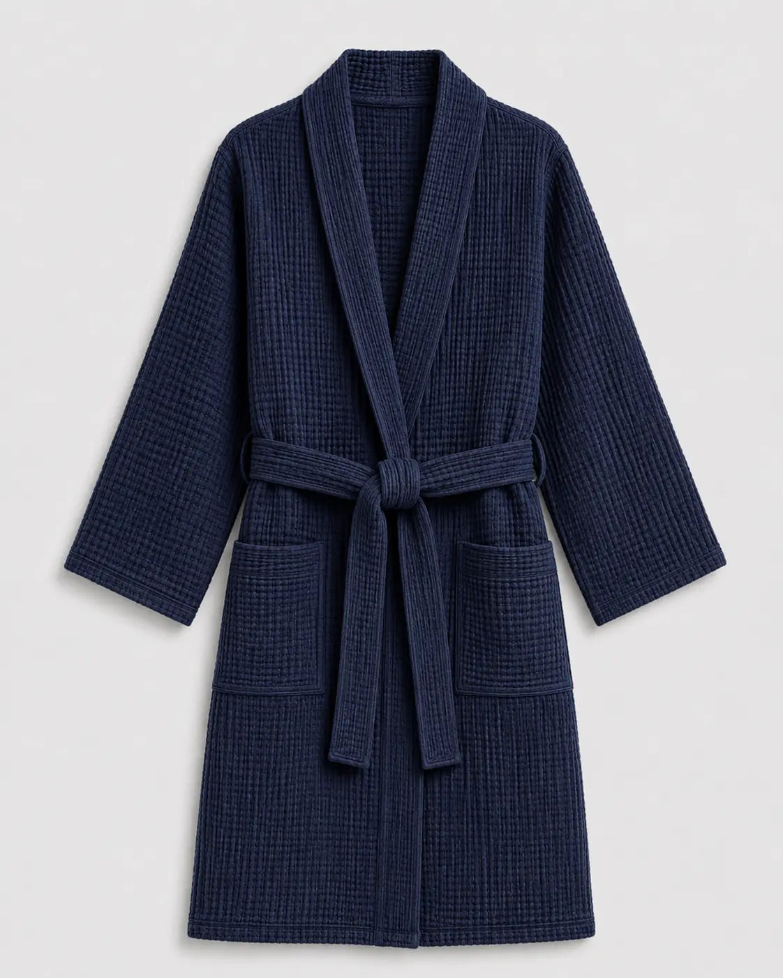 The All-Season Bathrobe - 100% Muslin Cotton