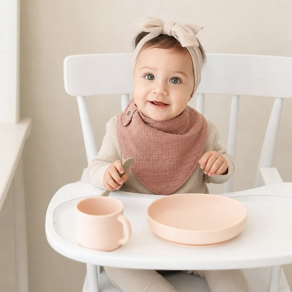 The Muslin Baby Bibs