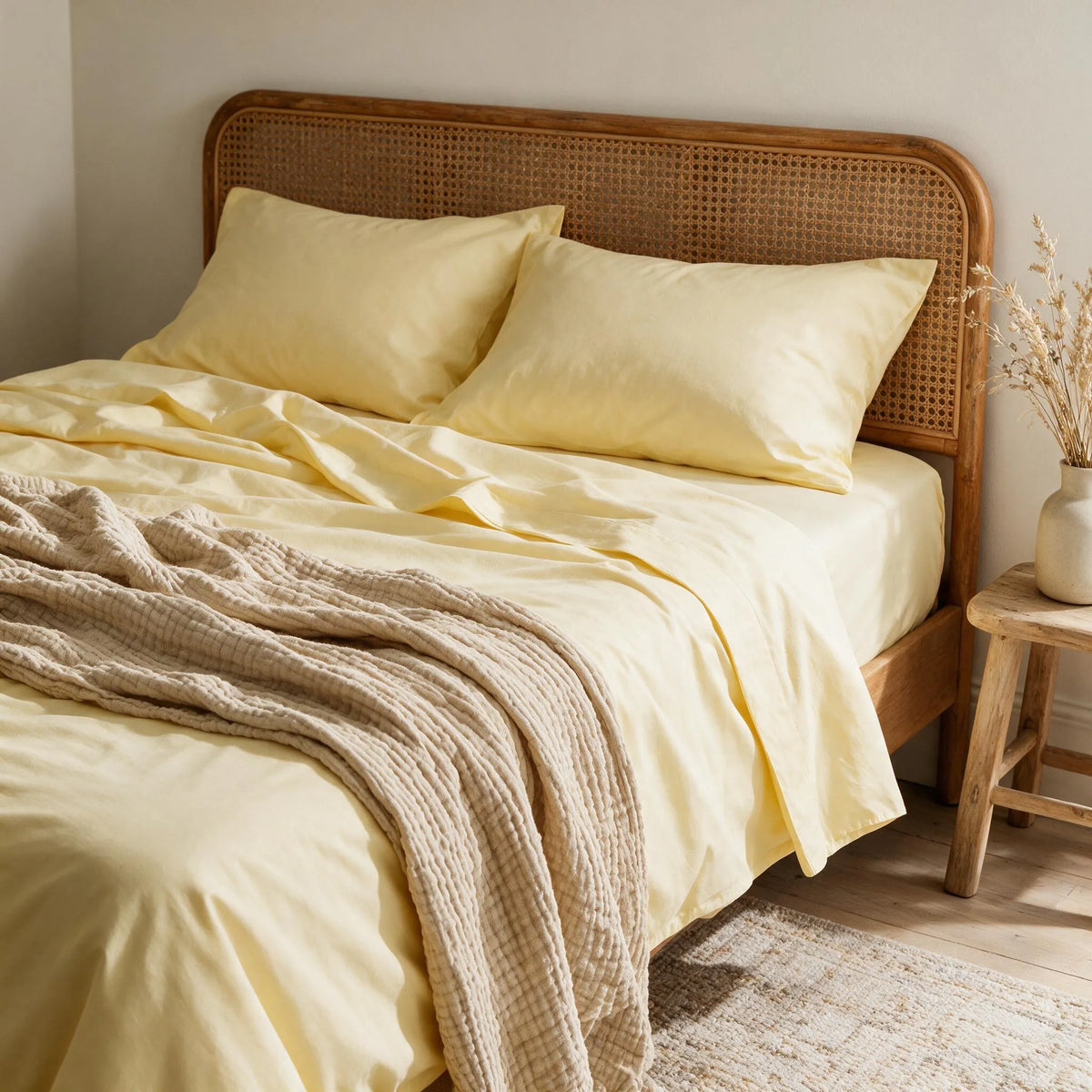 The 100% Cotton - Sheet Set (4-Pc)
