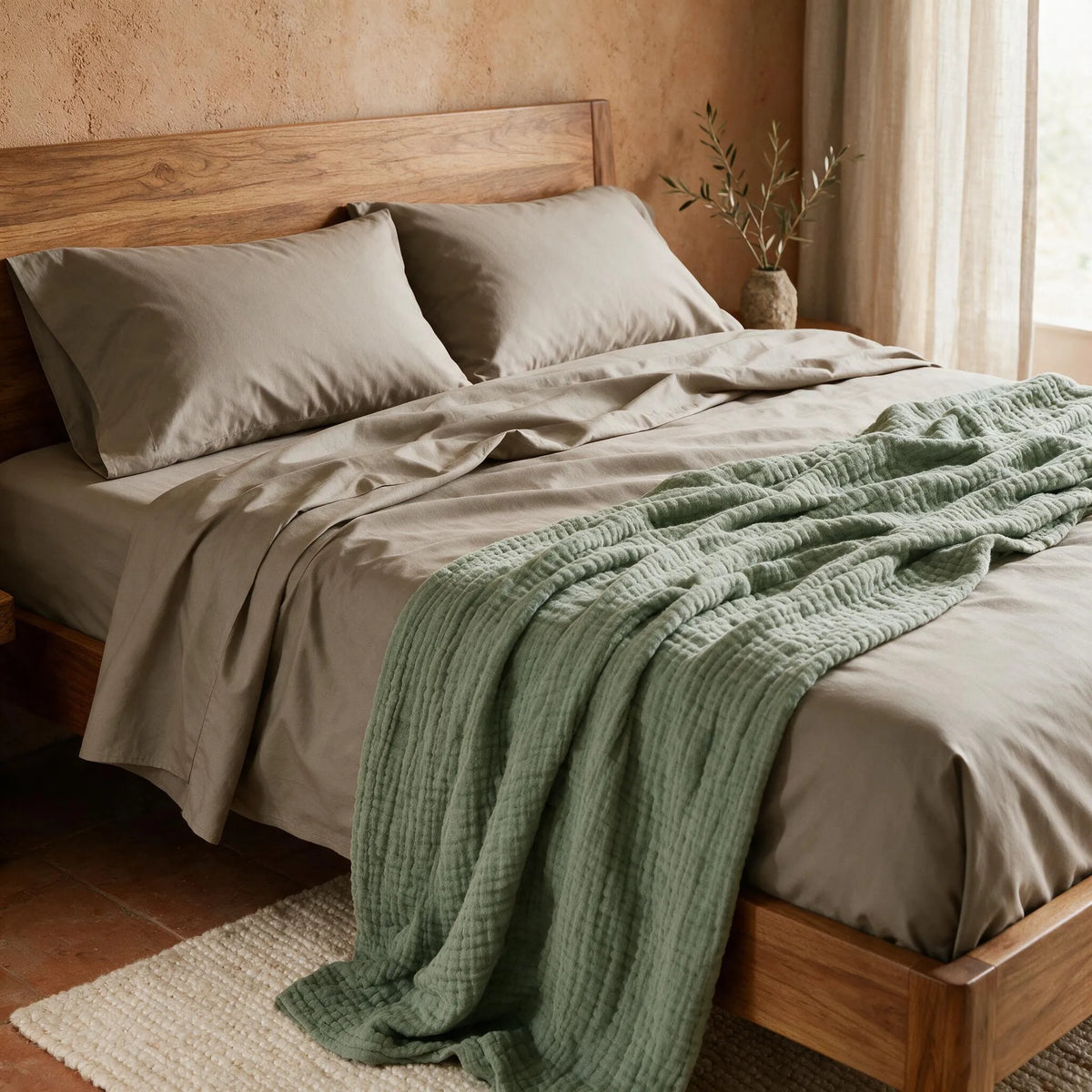 The 100% Cotton - Sheet Set (4-Pc)